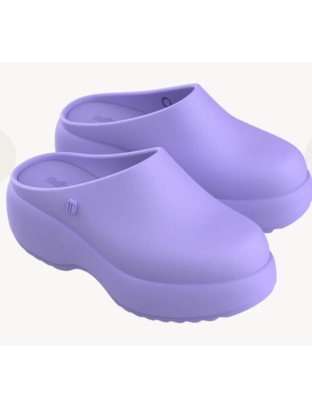 Melissa Free Clog Wedge Platform In Violet Purple US 6. Retail $106